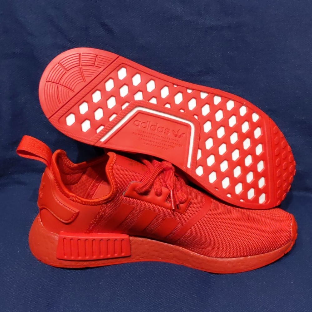NWT adidas NMD_R1 Red Running Workout Shoes - Picture 5 of 5